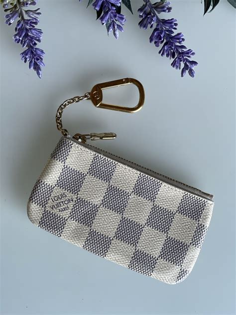 louis vuitton damier azur key pouch review|Louis Vuitton artsy damier azur.